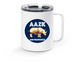 AAZKSF Travel Mug, a White Stainless Steel Travel Mug