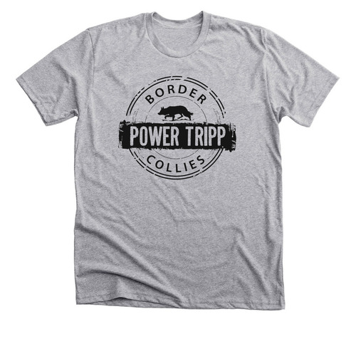 NEW 2020 Logo (Light and Bright Line), a Athletic Heather Premium Unisex Tee