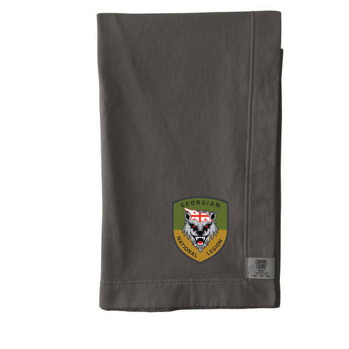 Cold Weather Throw Blanket, a Pepper Comfort Colors Blanket