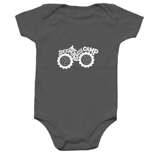 Onesies, a Charcoal Infant Onesie