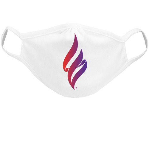 Epilepsy Foundation Face Mask, a White Premium Face Mask