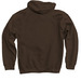 PVMS Tops, a Dark Chocolate Pullover Hoodie (back-view)