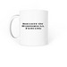 SOHF Logo Mugs, a White Coffee Mug (back-view)
