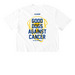 Good Dogs Against Cancer - LTD - MultiColor, a White Comfort Colors Boxy Tee (back-view)