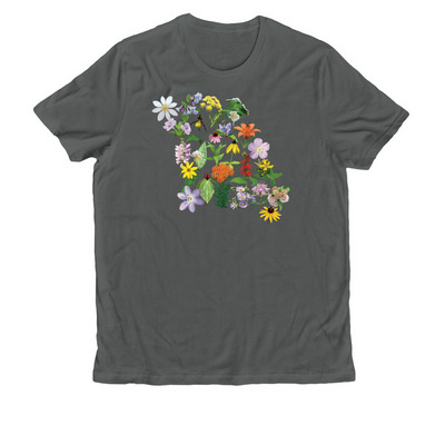 Missouri Natives, a Terrain Grey Allmade Organic Cotton Unisex Tee