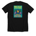 Recycle. Restore., a Solid Black Blend Premium Unisex Tee (back-view)