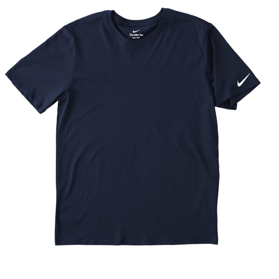 America - Flag, a College Navy Nike Dri-FIT Jersey Blend Performance Tee