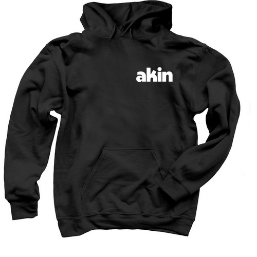 Akin Values Hoodies, a Black Pullover Hoodie