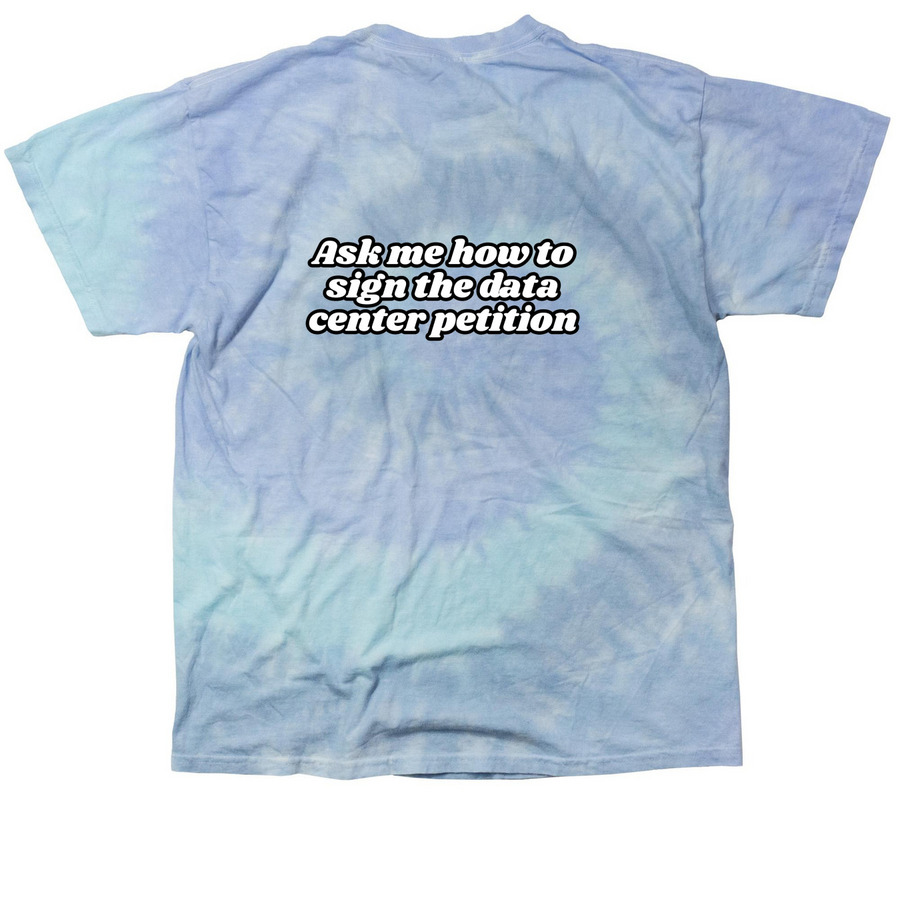 The Billboard, a Lagoon Classic Tie Dye Tee (back-view)