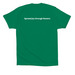 Petal It Forward, a Kelly Premium Cotton Tee (back-view)