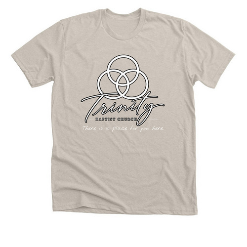 Trinity Baptist Original&nbsp;, a Heather Dust Premium Unisex Tee