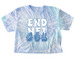 Cropped END NF2, a Lagoon Women's Tie Dye Cropped Tee