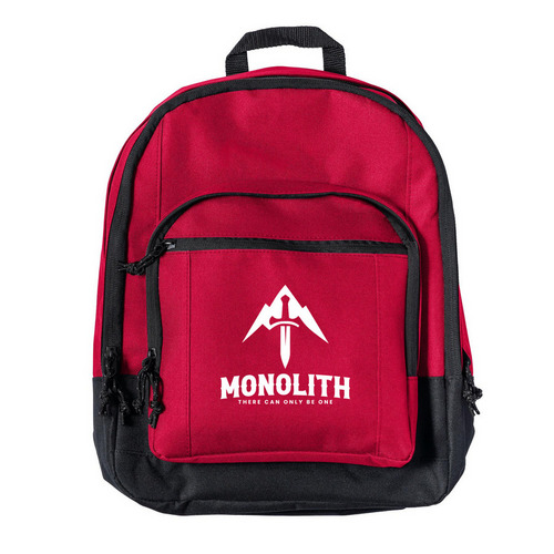 Monolith Official Player Backpack, a Red Everyday Backpack