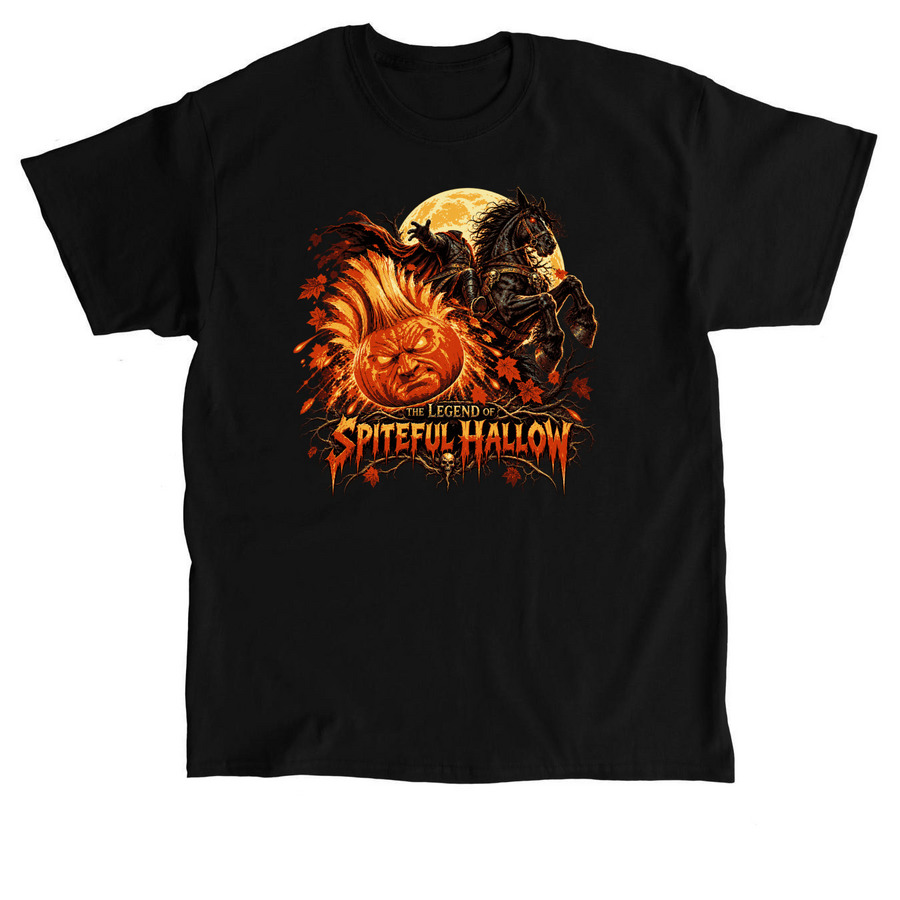 The Legend of Spiteful Hallow, a Black Classic Unisex Tee