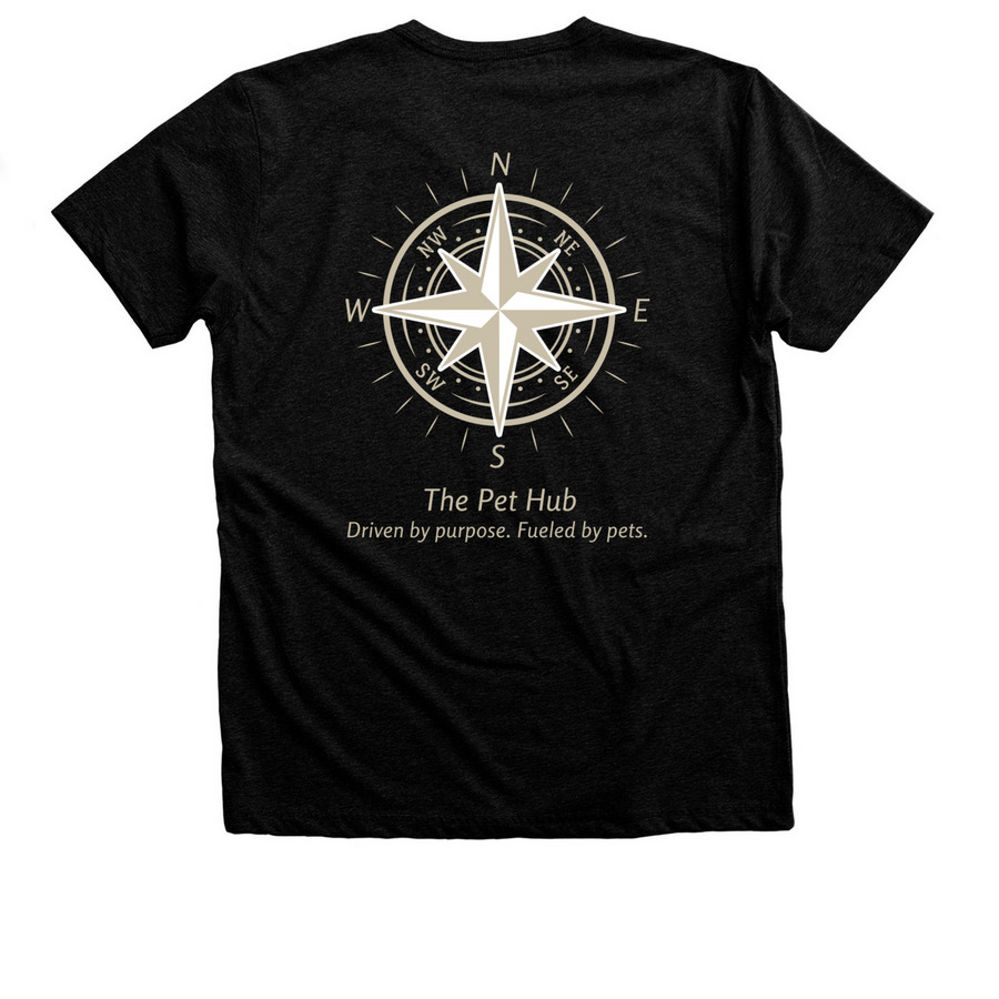 pawFest 2026 Team Shirts, a Black Heather Premium Unisex Tee (back-view)