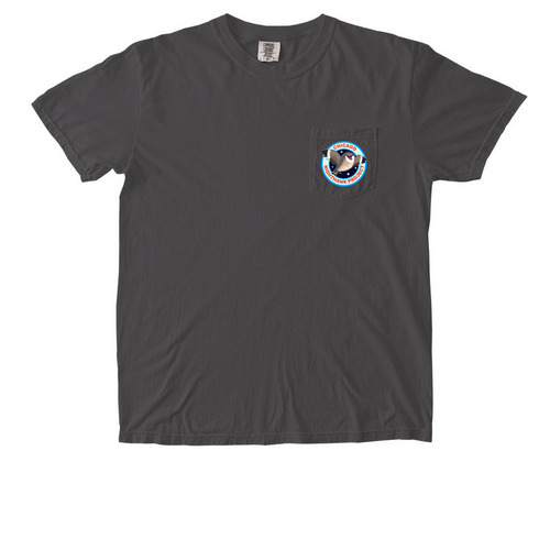 Year of the Nighthawk, a Pepper Comfort Colors Pocket Tee