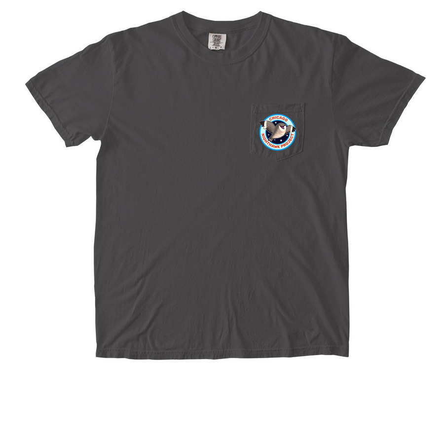 Year of the Nighthawk, a Pepper Comfort Colors Pocket Tee