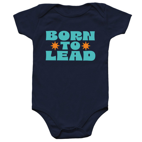 Born to Lead Onesie, a Navy Infant Onesie