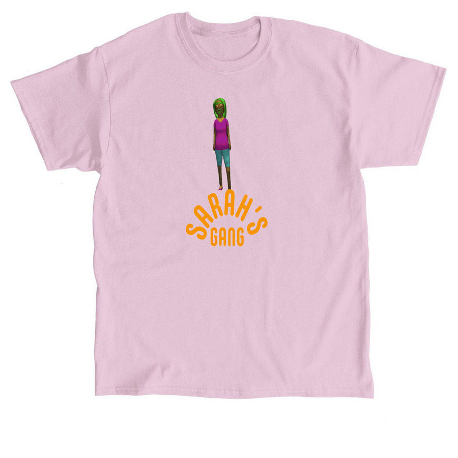 Orange Sarah's gang, a Light Pink Classic Unisex Tee