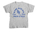 Blaine Bluejays Track & Field Royal PP, a Sport Grey Youth Unisex Tee