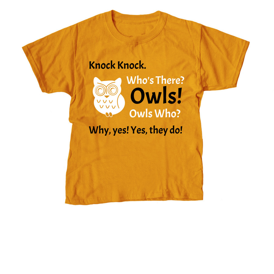 Owl's Hill Junior Explorers, a Gold Youth Unisex Tee