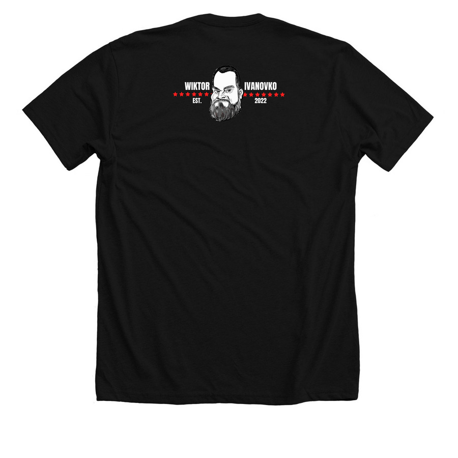 Wrench, Ratchet, Torch, Grenade..., a Solid Black Blend Premium Unisex Tee (back-view)