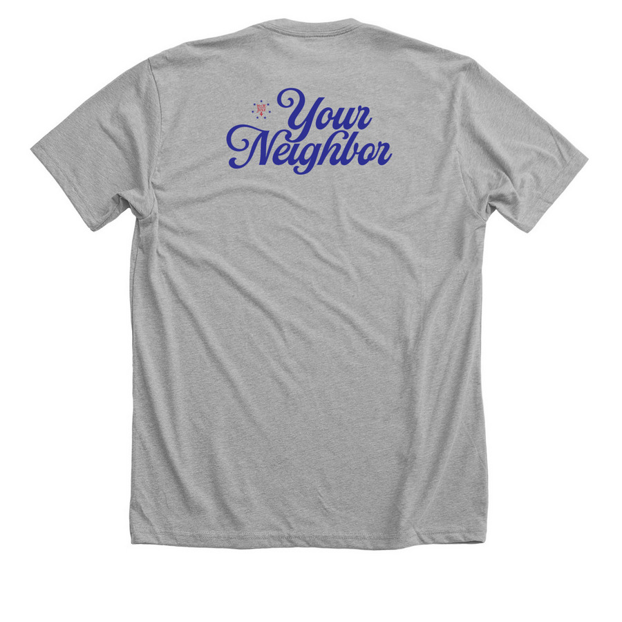 Spirit of Mt. Washington 4th of July Parade, a Athletic Heather Premium Unisex Tee (back-view)