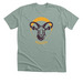 Bighorn Uterus Tees & Shirts - Front Logo, a Heather Sage Premium Unisex Tee