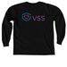 Official VSS #VerySpecialShirts, a Black Comfort Colors Long Sleeve Tee