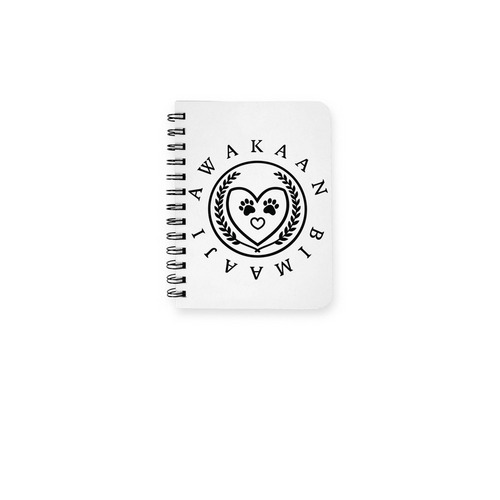 ABAS Notebook, a White Spiral Notebook