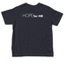 Hustle For Hope 2026 Toddler, a Navy Toddler Tee (back-view)