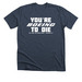 PARODY SHIRT DO NOT SUE, a Heather Midnight Navy Premium Unisex Tee