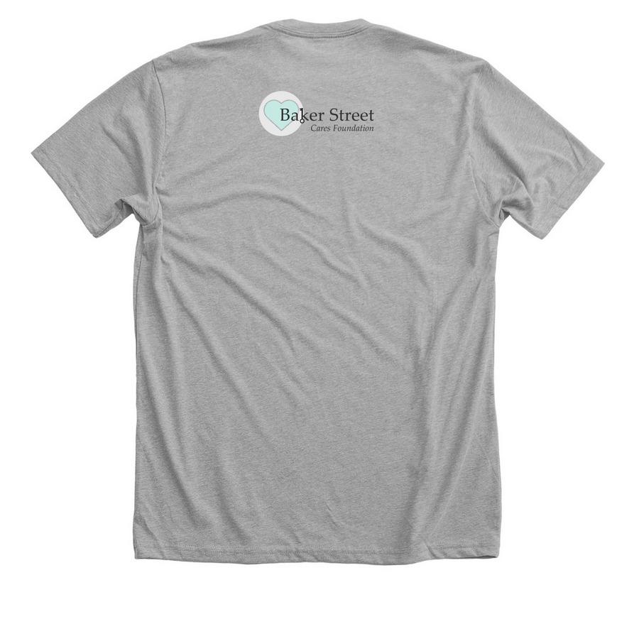 Mental Health Awareness 2026, a Athletic Heather Premium Unisex Tee (back-view)
