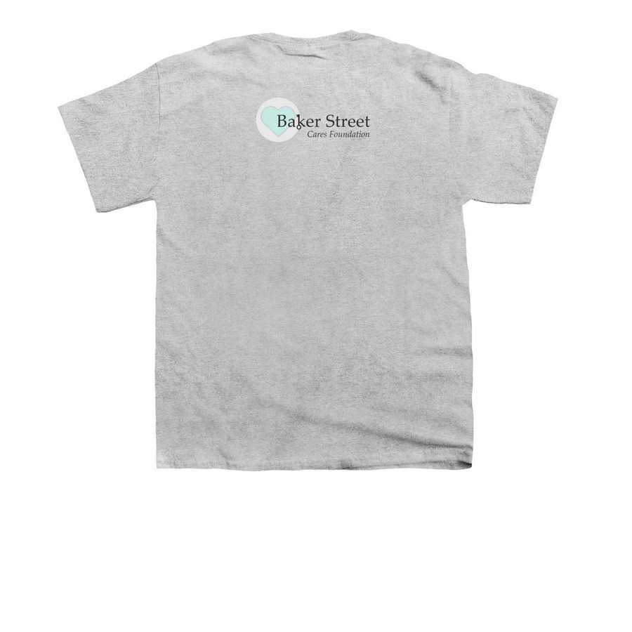 Mental Health Awareness 2026, a Sport Grey Youth Unisex Tee (back-view)
