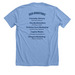 Get Lit Coastal Maine Indie Book Crawl 2026, a Heather Carolina Blue Premium Unisex Tee (back-view)