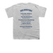 Get Lit Coastal Maine Indie Book Crawl 2026, a Sport Grey Youth Unisex Tee (back-view)