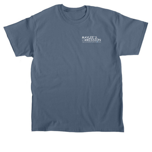 Never Alone, a Indigo Blue Classic Unisex Tee