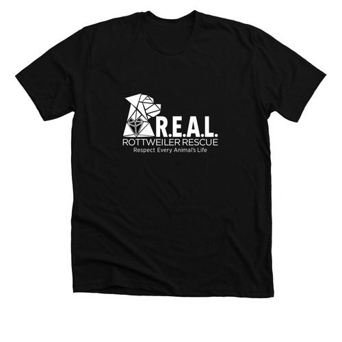 R.E.A.L. Rott Rescue Spring Merch, a Solid Black Blend Premium Unisex Tee