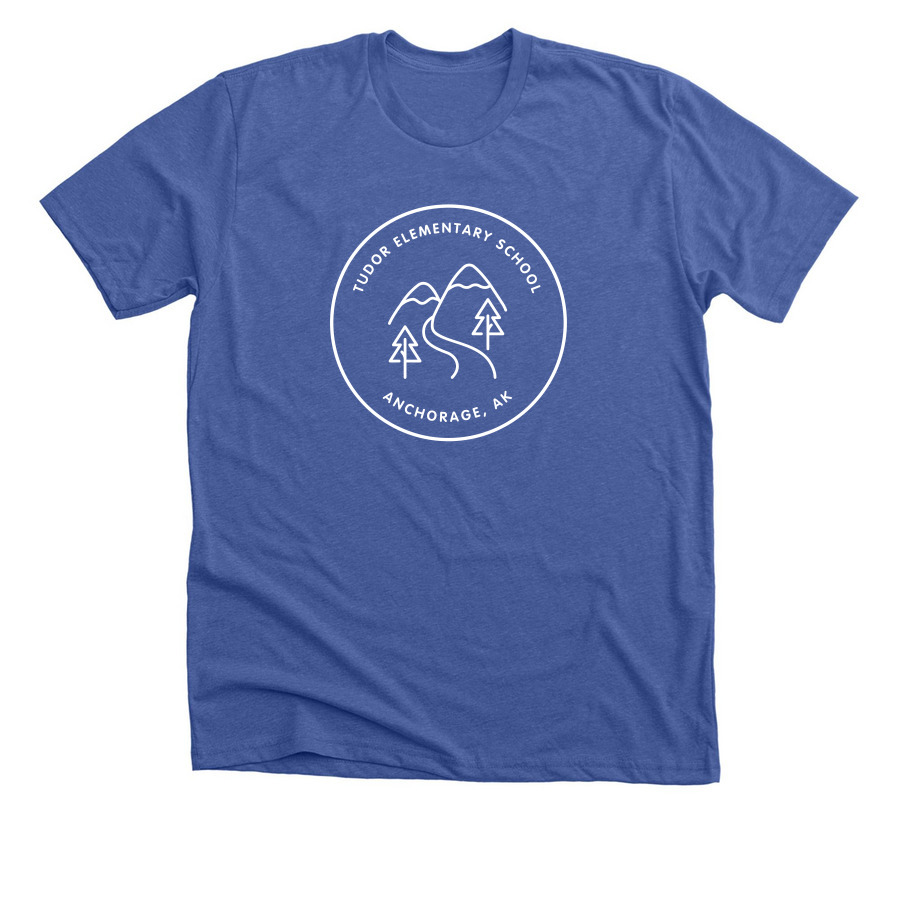 Tudor Classic, a Solid True Royal Premium Unisex Tee