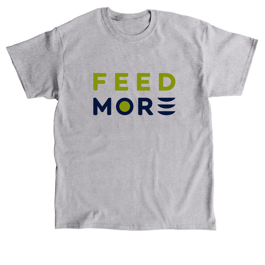 Classic Feed More gear, a Sport Grey Classic Unisex Tee
