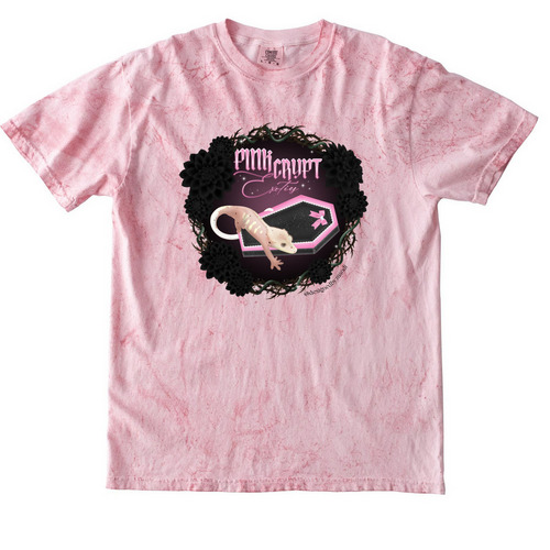 Pink Crypt Exotics Merch Drop ??, a Clay Comfort Colors Colorblast Tee