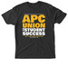 Support APC Union for Student Success, a Vintage Black Triblend Unisex Tee