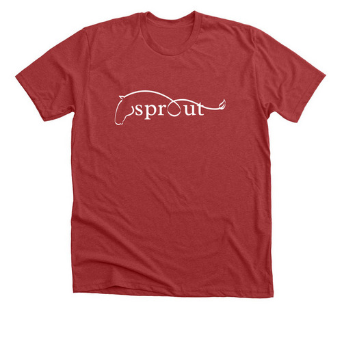 WEAR YOUR SUPPORT&nbsp;, a Heather Canvas Red Premium Unisex Tee