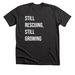 STILL RESCUING, STILL GROWING, a Dark Grey Heather Premium Unisex Tee