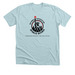 NAPD 2026 Logo, a Heather Ice Blue Premium Unisex Tee