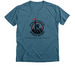 NAPD 2026 Logo, a Heather Deep Teal Premium V-Neck Tee