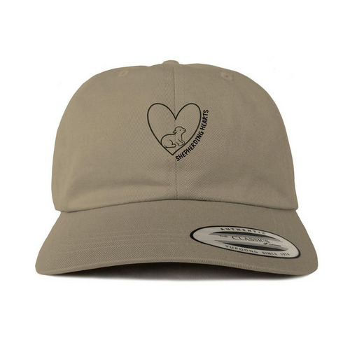 Shepherding Hearts Hats, a Khaki Printed Classic Baseball Cap