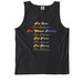 The Pro Human Tee, a Black Comfort Colors Tank Top