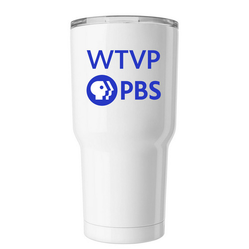 Tumbler-WTVP, a White Insulated Tumbler