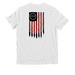 250 American Years!, a Bright White Allmade Organic Cotton Unisex Tee (back-view)